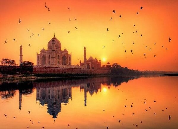Sunrise Taj Mahal Agra