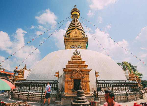 Stupa  in Nepal