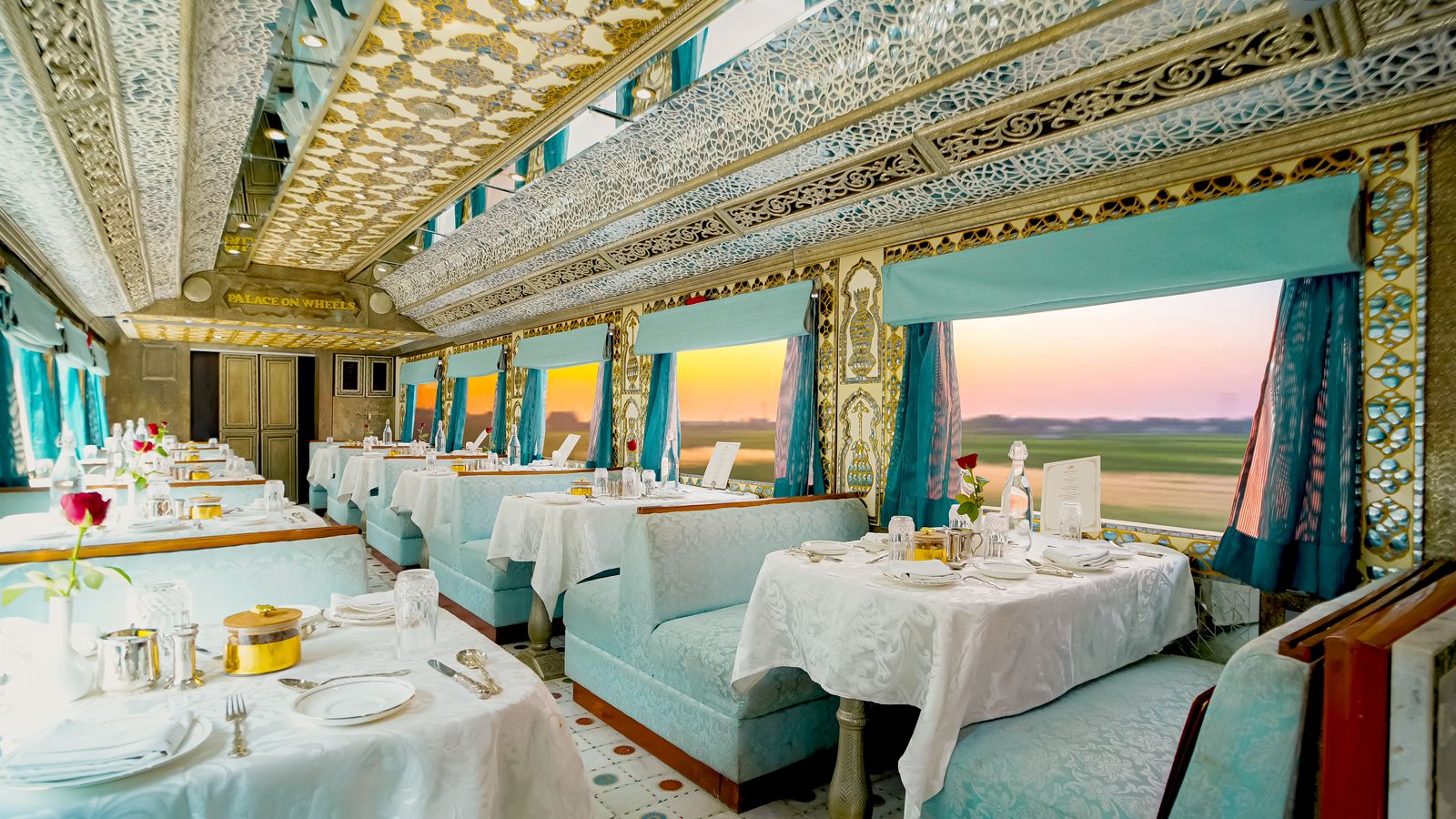 Maharani Restaurant Palace on Wheels