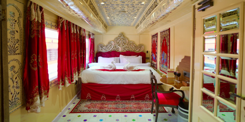 Palace on Wheels Bedrooms