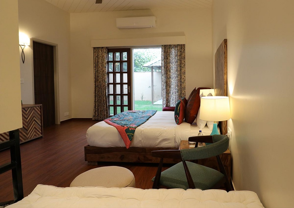 Sawai Vilas Ranthambore Luxury Suite Villa Room