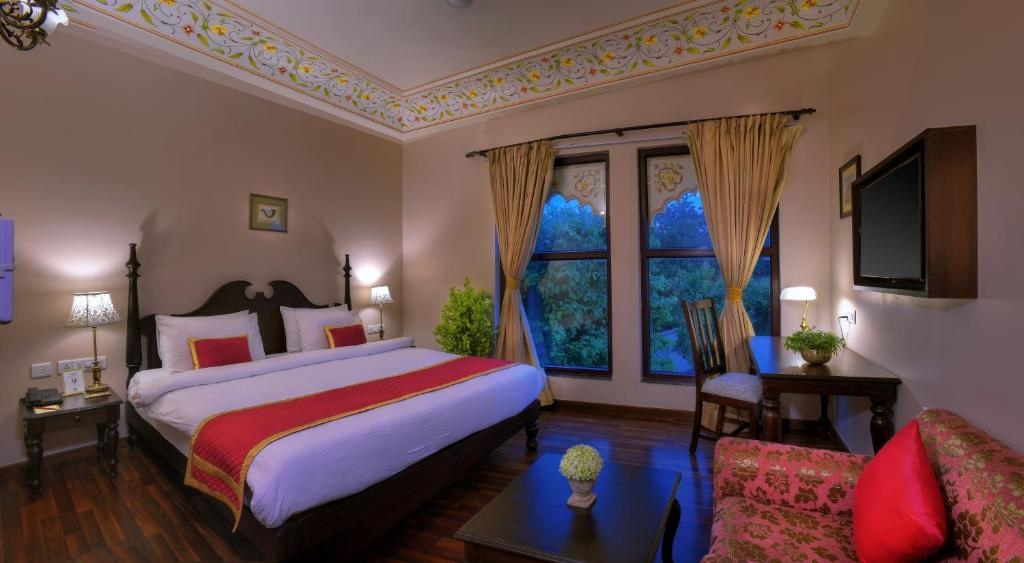 Anurag Palace Ranthambore Deluxe Room1